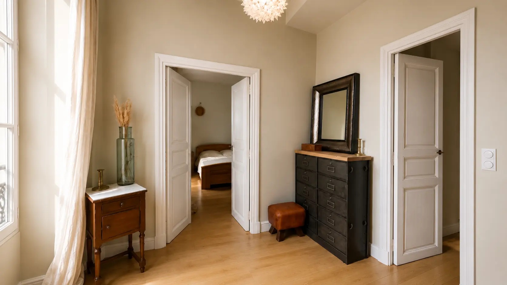 Dégagement et chambre